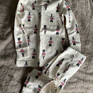 New gap nutcracker pajamas 12-18m